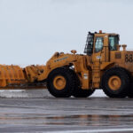 The airport has five snow crews to clear taxiways, runways, ramps and roads. (KSL TV)