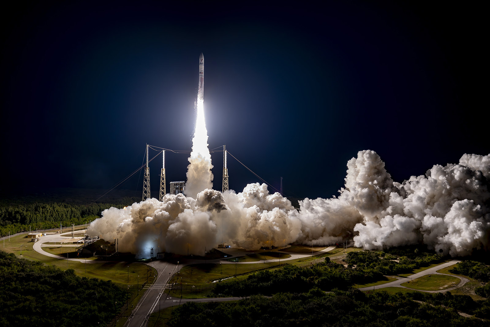 A United Launch Alliance (ULA) Vulcan VC2S rocket launched the first certification mission from Spa...