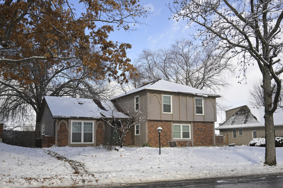 Three Kansas City Chiefs NFL football fans were found dead outside this home, late Tuesday, Jan. 9,...