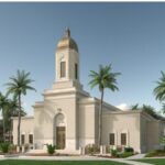 A rendering of the Cobán Guatemala Temple. (The Church of Jesus Christ of Latter-day Saints)