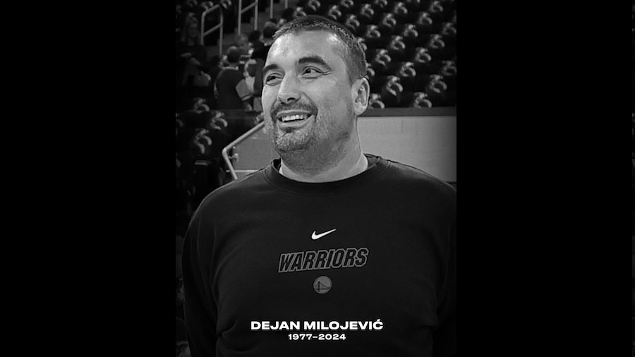 Dejan Milojević, assistant coach for the Golden State Warriors, died Wednesday after suffering a h...