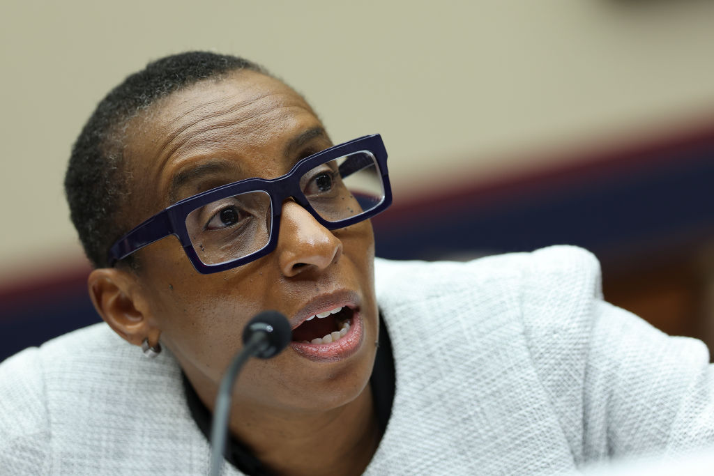 FILE: Dr. Claudine Gay, president of Harvard University, testifies before the House Education and W...
