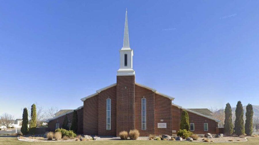 One of the Latter-day Saints meetinghouse in Eagle Mountain that was broken into....