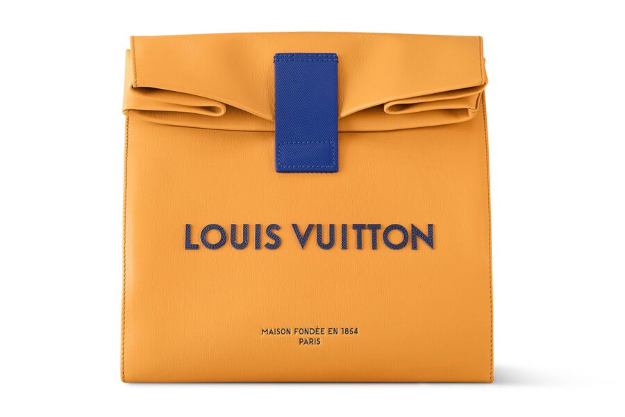 The sandwich bag is one of Pharrell Williams' latest designs for Louis Vuitton....