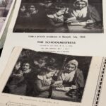 Copy of a historical flyer that shows the John Opie painting, "The Schoolmistress", and lists a reward for its recovery. (FBI)