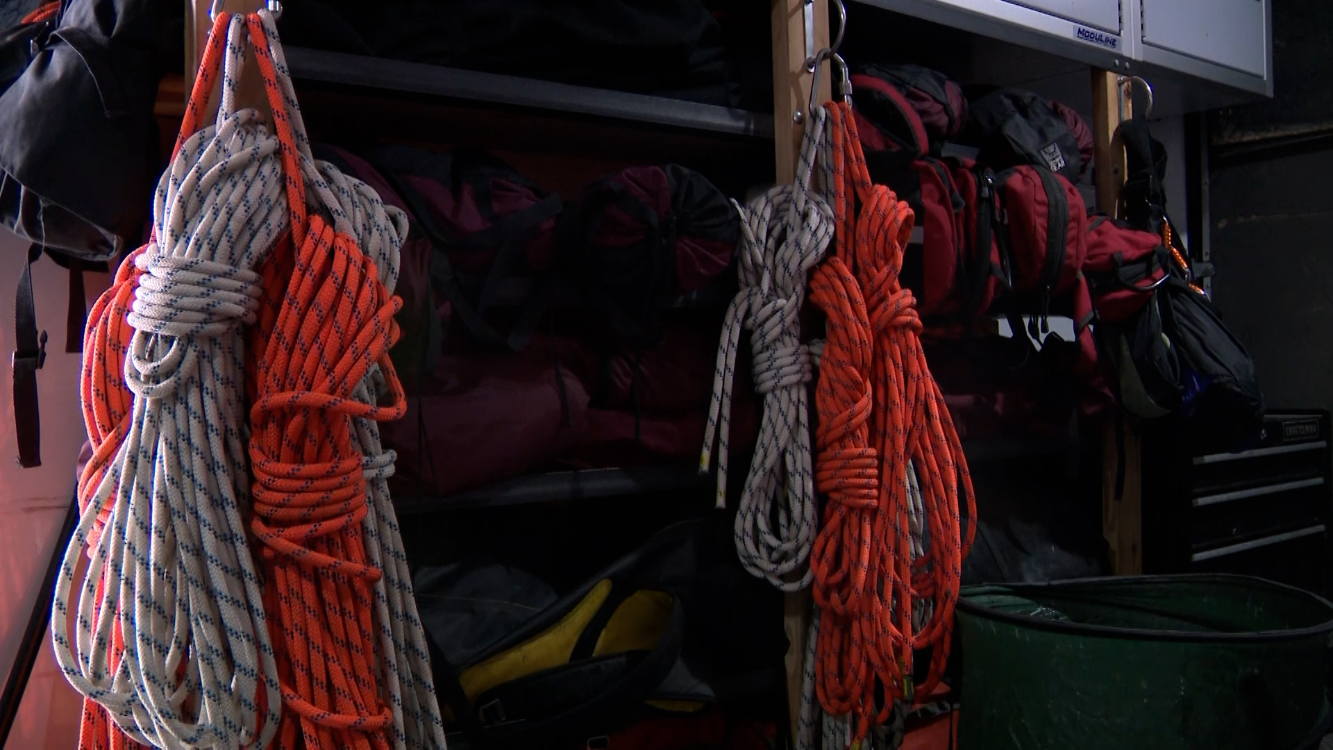 Search and rescue gear used by Salt Lake County Search and Rescue as crews prepare for the holiday ...
