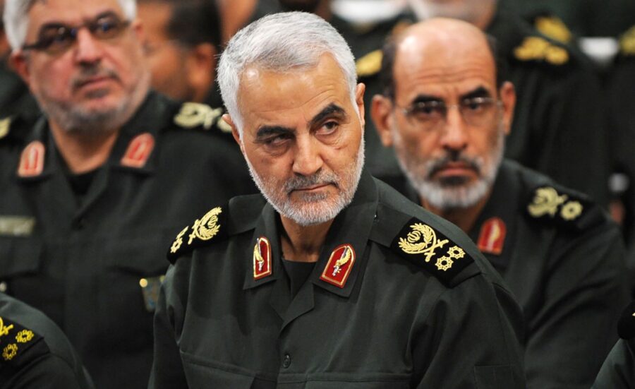 Soleimani was killed in a US airstrike in January 2020.
Mandatory Credit:	Press Office of Iranian S...
