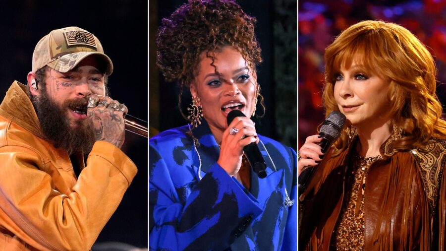 Post Malone, Reba McEntire and Andra Day have been announced as pre-game performers for Super Bowl ...