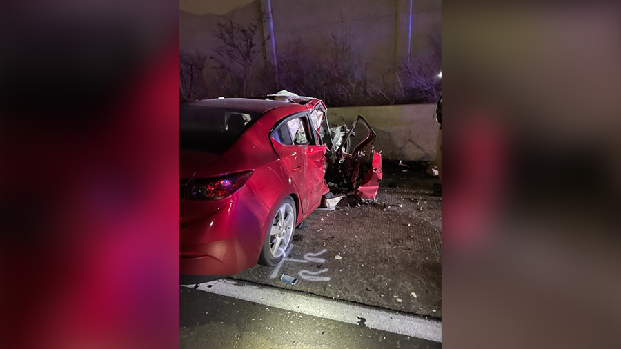 A wrong-way driver is dead after entering an off-ramp in downtown Salt Lake and colliding with anot...