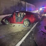A wrong-way driver is dead after entering an off-ramp in downtown Salt Lake and colliding with another driver. (KSL TV)