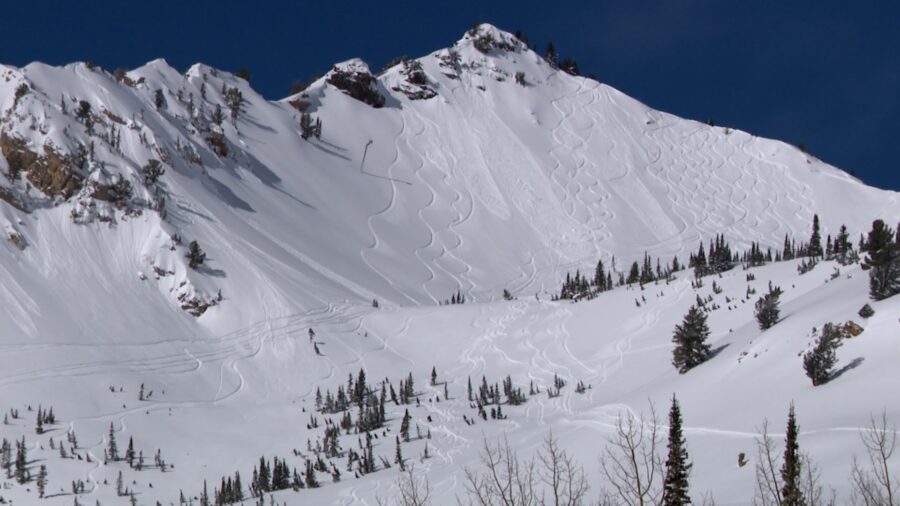 Alta Ski Resort has received 400 inches of snow so far this season. (Mark Less, KSL TV)...