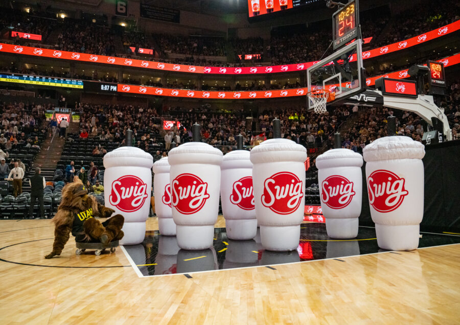 The Salt Lake City-based NBA team announced Swig as the official soda shop of the Utah Jazz. (Swig)...
