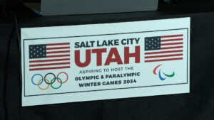 Salt Lake City host bumper sticker