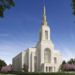 Rendering of the McKinney Texas Temple. (The Church of Jesus Christ of Latter-day Saints)