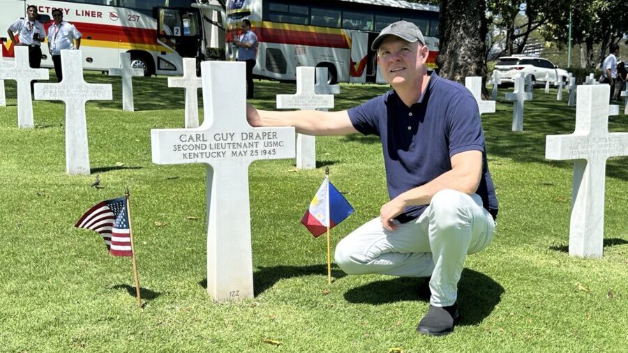 A trip to the Manila American Cemetery and Memorial in the Philippines quickly became personnel for...