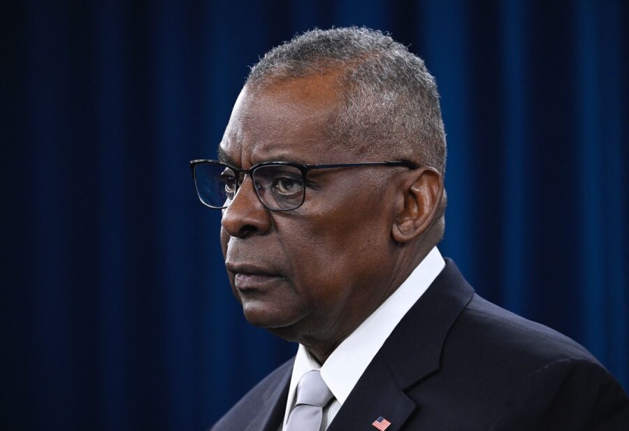 Defense Secretary Lloyd Austin was released from hospital on Tuesday, the Pentagon announced. (Andr...