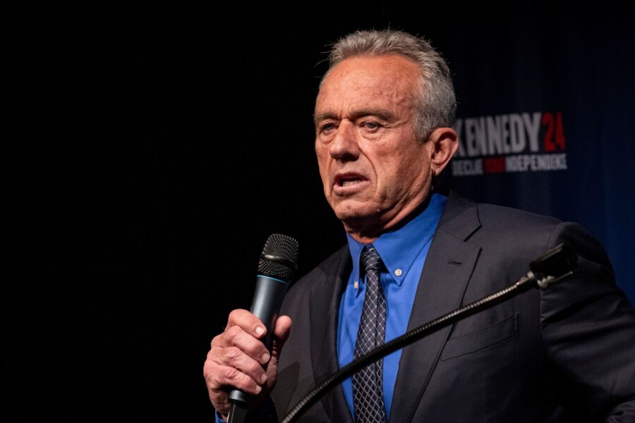 Robert F. Kennedy Jr. apologized to members of his family who objected to a new TV ad released Sund...