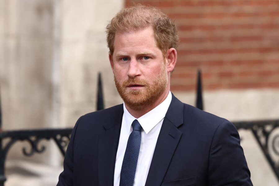 Prince Harry loses court challenge over loss of security protection; he is seen here, leaving the H...