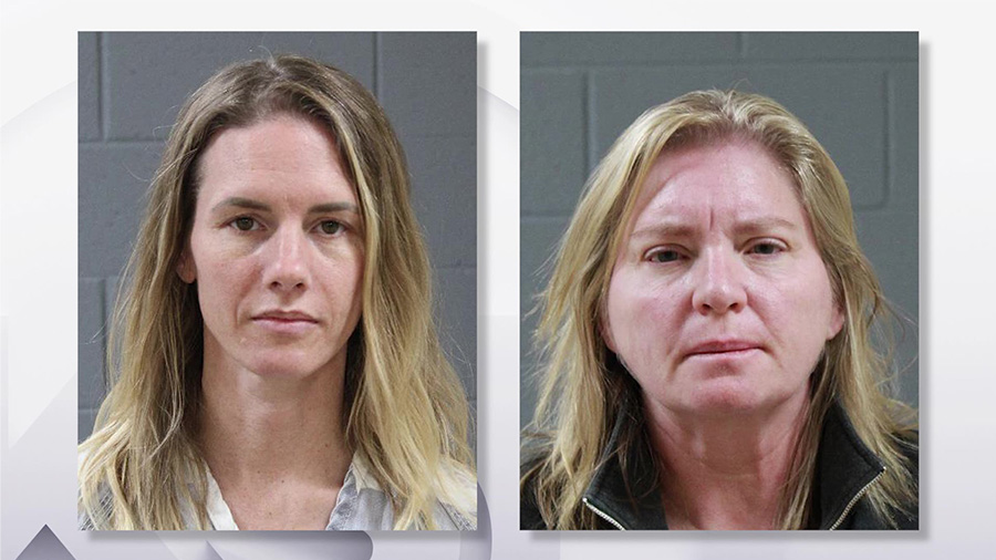 The mug shots of Ruby Franke and Jodi Hildebrandt obtained by KSL on Feb. 21 2024. It's expected th...