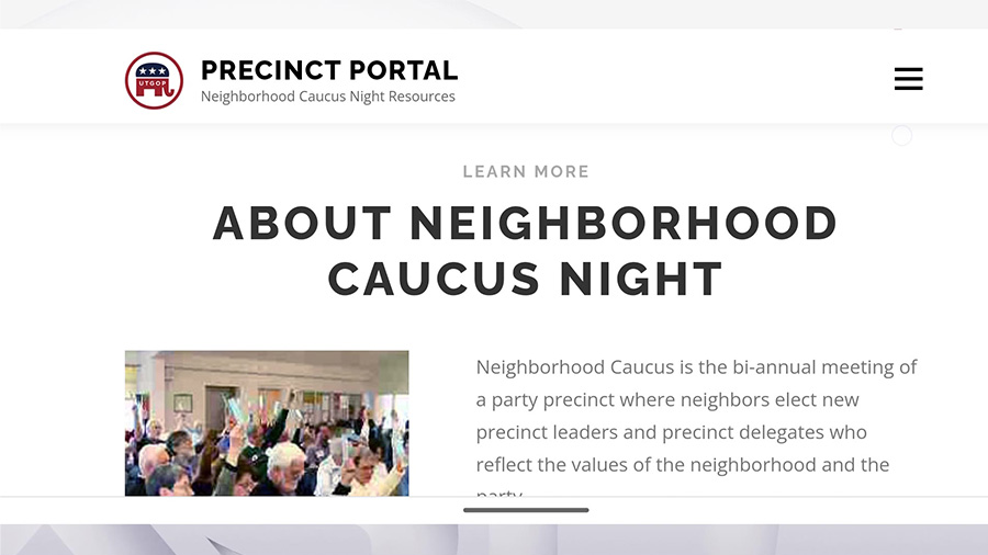 Tuesday, Mar. 5 is caucus night in Utah for registered Republicans, which will be different than pr...