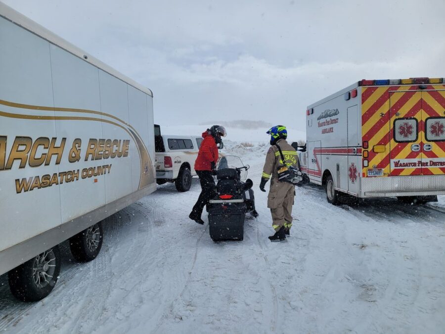 FILE - A 62-year-old man was Life Flighted after a snowmobile accident in Wasatch County.  (Wasatch...