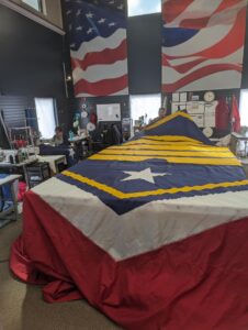 Giant verstion of new state flag
