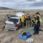 First responders on the scene of the crash on SR-73. (Utah County Sherriff's Office)