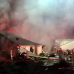 An American Fork, Utah, house exploded in the early morning hours of March 20, 2024, a day after gas lines outside the home were worked on by Dominion Energy. (Derek Petersen, KSL TV)