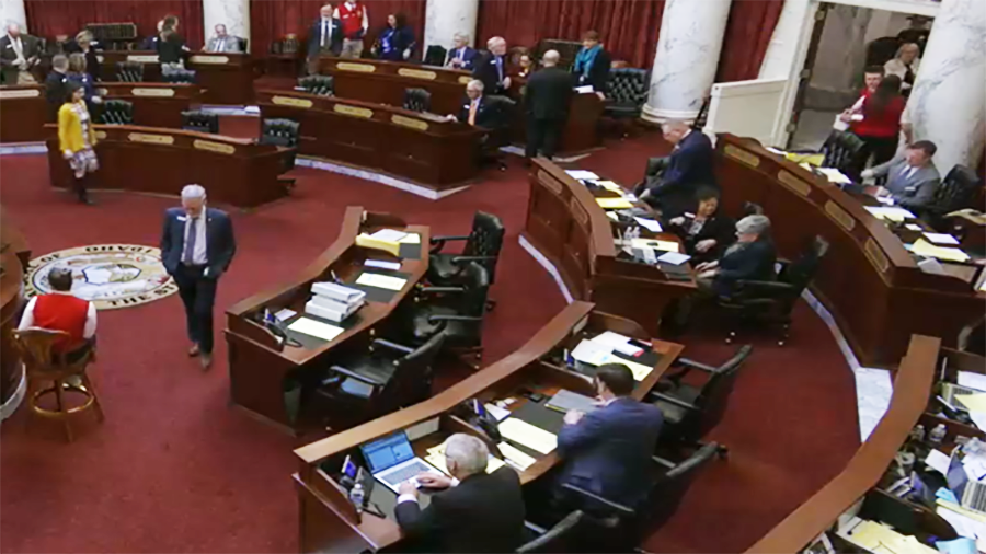 Idaho Senate prepares to take a vote on a resolution to condemn racism...
