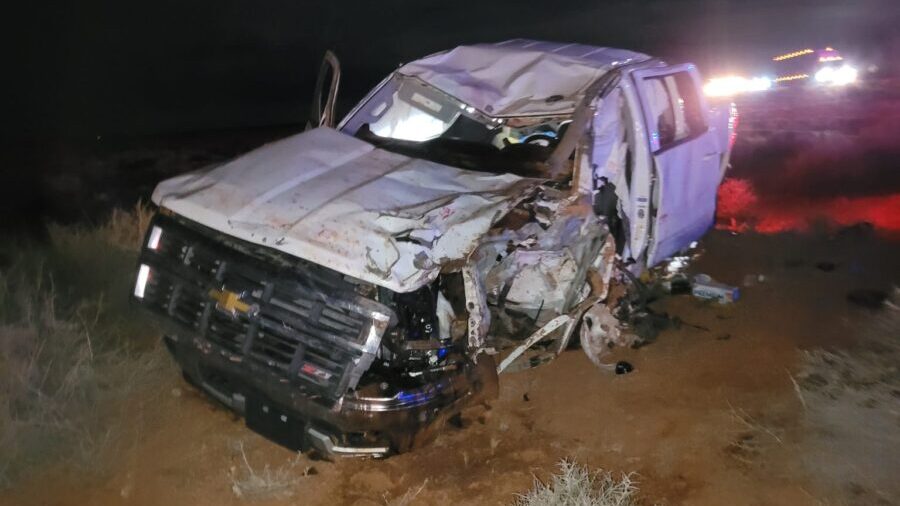 Two people died Monday night in a head-on crash near the Utah-Arizona border. The driver of one of ...