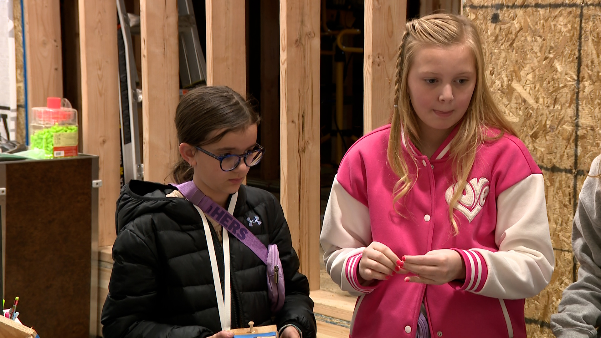 The "Teach Hers" event in Davis School District hopes to keeps girls' interests in careers that are...