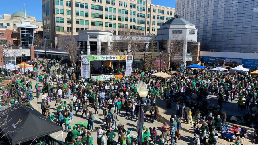 The Gateway in Salt Lake City held its annual St. Patrick's Day Parade and Síamsa on March 16, 202...