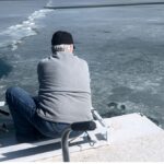 Two men in their 70s were trapped by ice while on a boat during a recent fishing trip in northern Utah.  (KSL TV)