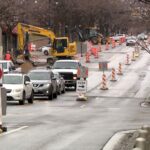 Construction along 2100 South in Salt Lake City has been a challenge for businesses. (Brianna Chavez, KSL TV)