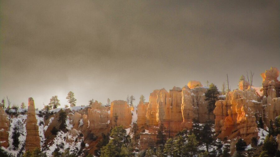 FILE — Bryce Canyon moments before a storm in early April. (Jake Watkins)...