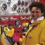 Patricia Carole Hill, West Jordan Police Department's first female firefighter, dies at 75. (West Jordan Fire Department) 