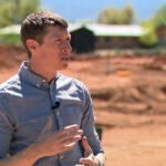 Ben Riley, director of the Housing Authority of Southeastern Utah, spoke with KSL TV about the Moab housing crisis in April 2024. (Winston Armani, KSL TV)