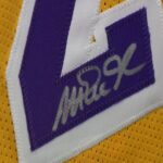 A signed jersey from Magic Johnson. (Mike Anderson, KSL TV)