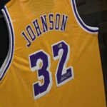 A signed jersey from Magic Johnson. (Mike Anderson, KSL TV)