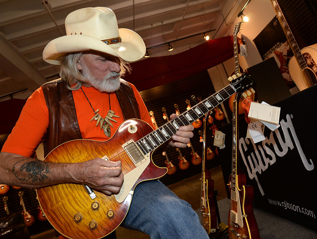 FILE: Recording Artist Dickey Betts at the press confrence for the Gibson Custom Southern Rock trib...