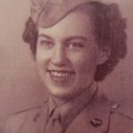 Dorothy Switzer when she was in the Air Force. (Credit: Melissa Johnson)