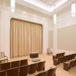 An instruction room in the Layton Utah Temple. (The Church of Jesus Christ of Latter-day Saints) 