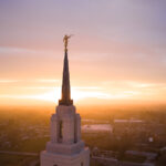 The Layton Utah Temple shown in April, 2024. (The Church of Jesus Christ of Latter-day Saints) 