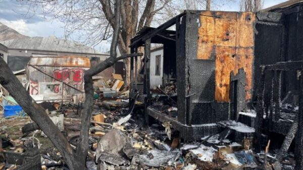 (Courtesy: Ogden Utah Fire Department) The aftermath of the fire...