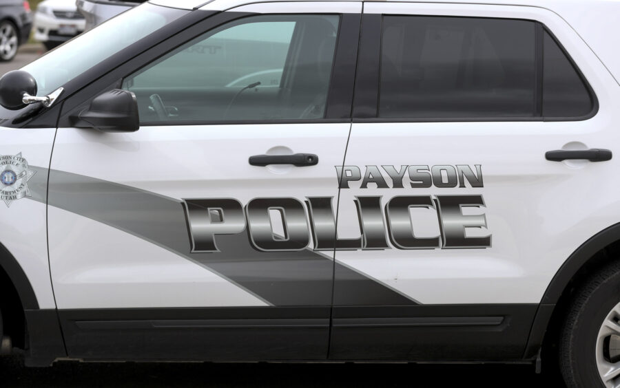 A Payson police vehicle is pictured on Monday, March 22, 2021. Payson police are investigating seri...