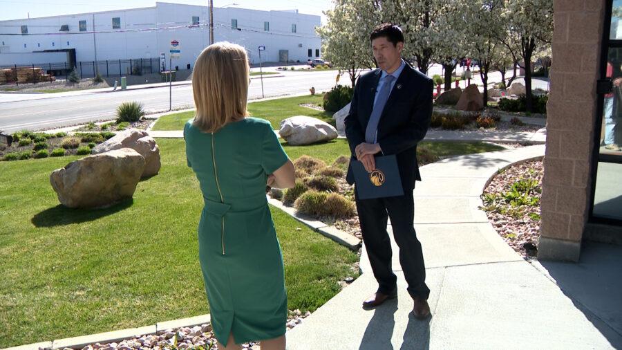 KSL TV Interviews Dustin Gillespie about Utah's new Fentanyl Task Force. (Ray Boone, KSL TV News)...