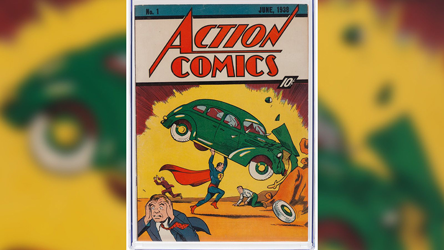 "Action Comics No. 1" is the most expensive comic ever sold....