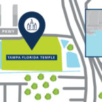 The planned Tampa Florida Temple location, announced on Monday, April 22, 2024. (Intellectual Reserve, Inc.)