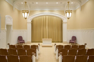 Instruction room in the Taylorsville Utah Temple.