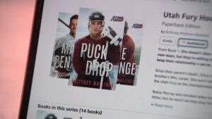 The Utah Fury Hockey Series of books, written by Utah County author Brittney Mulliner.